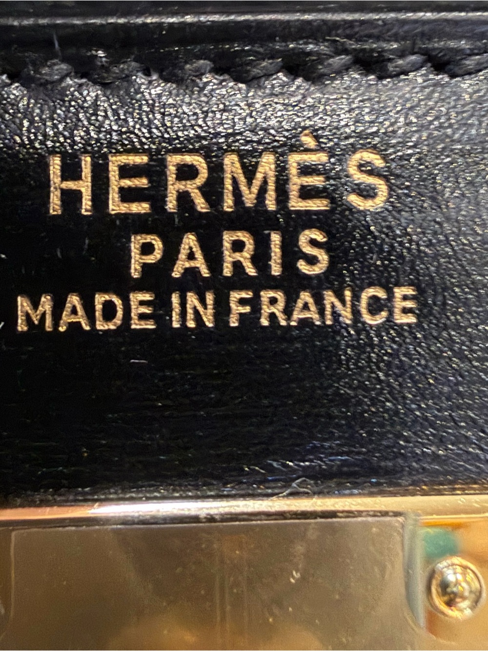 Hermes VTG Kelly 32 Box Leather Sellier,new Gold Hrdware, refurbished@Hermes spa - Picture 12 of 16